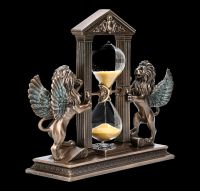 Hourglass with Winged Lions