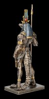 Sobek Figur - Altägyptischer Gott mit Krokodilkopf