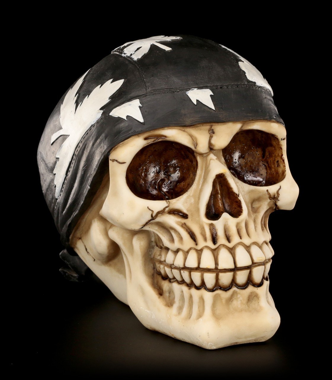 Skull with Biker Bandana