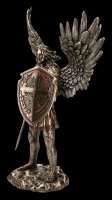 Erzengel Michael Figur mit Schild und Schwert