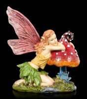 Fairy Figurine - Sarija with Mushroom