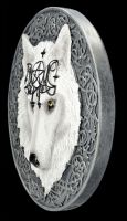 Wall Plaque Coven - White Wolf