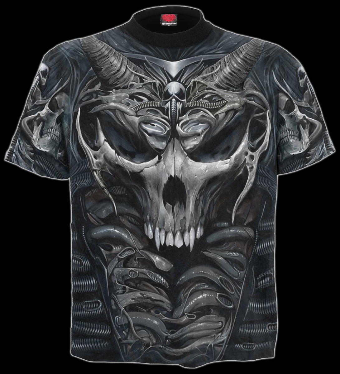 Kwijtschelding niezen rekruut Skull Armour - Spiral Gothic T-Shirt | T-Shirts | Spiral Gothic | Clothes |  Gothic-Shop | www.figuren-shop.de