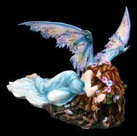Fairy Figurine - Shila sleeps on Stump