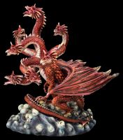 Dragon Figurine - Red Hydra