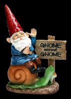 Zwergen Figur - Gnome Sweet Gnome