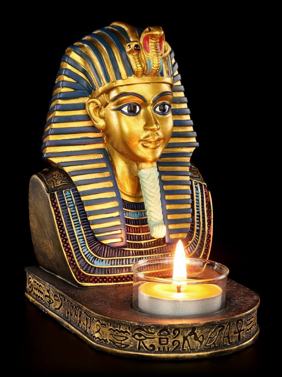 Ägyptischer Teelichthalter - Tutanchamun
