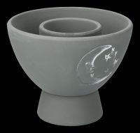 Smudge Bowl Terracotta - Moon grey
