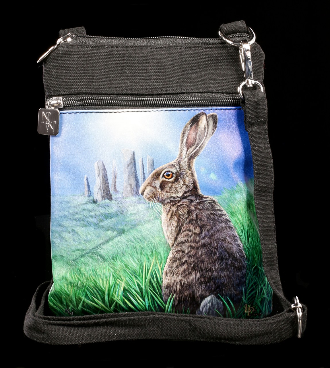 Small Shoulder Bag with Hare - Solstice