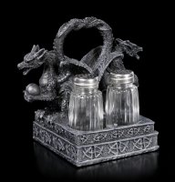 Dragon Salt and Pepper Shaker with Handle