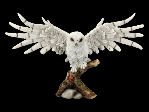 Owl Figurine - Snowy Rest