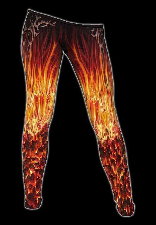 Leggings - Furnace Flames