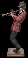 The Jazz Band Figurine - Trumpet Player red