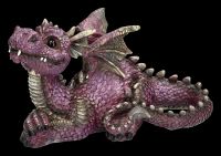 Dragon Figurine lying purple
