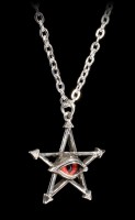 Alchemy Gothic Necklace - Red Curse