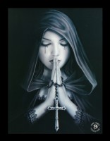 3D Picture - Gothic Prayer