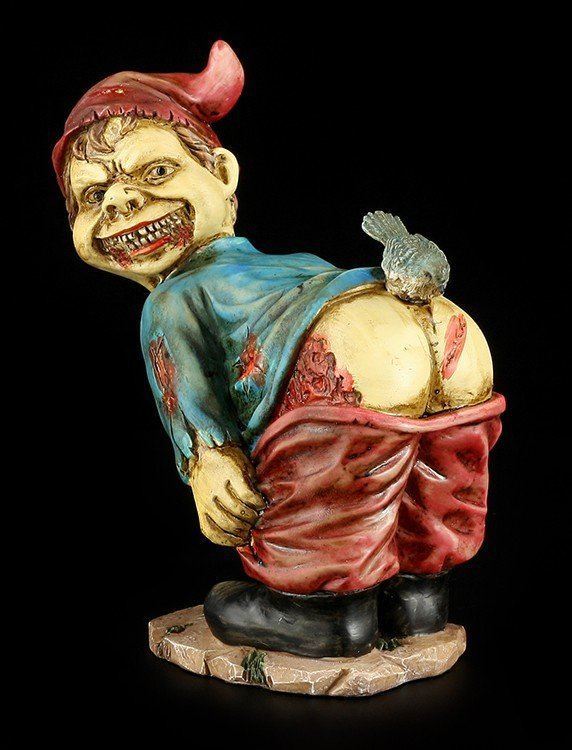 Zombie Gnome Garden Figure - Son
