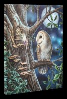 Small Canvas with Owl - Fairy Tales