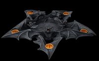 Kerzenhalter - Fledermaus Pentagramm Nosferatu