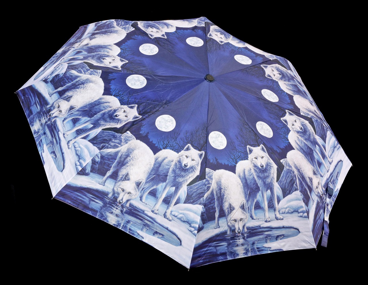 Umbrella with Wolves - Warriors of Winter