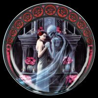 Plate Set of 4 - Dance with Death by Anne Stokes