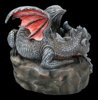 Garden Figurine - Dragon Volatilus on Rock