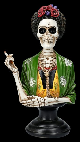 Skelett Figur - Büste Frida