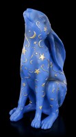 Hare Figurine with Moon and Stars - Lepus
