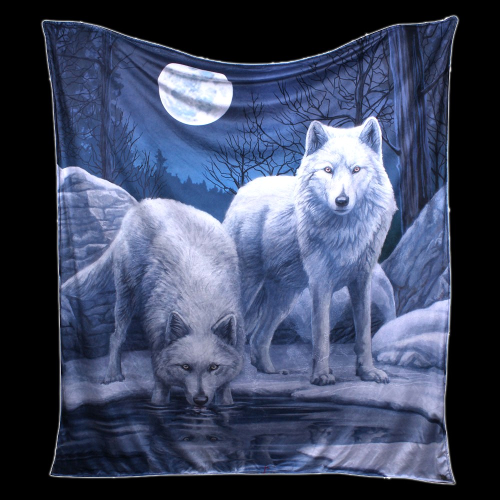 Fluffy Blanket Wolves - Warriors of Winter