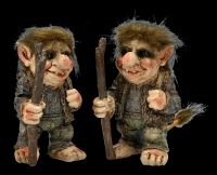 Troll Figurine Set of 2 - The Wanderer