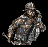 Fireman Figurine - Responding to Call