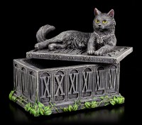 Tarot Card Box with Cat - Fortune&#39;s Watcher