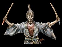 Samurai Figur - Bujutsu mit zwei Schwertern