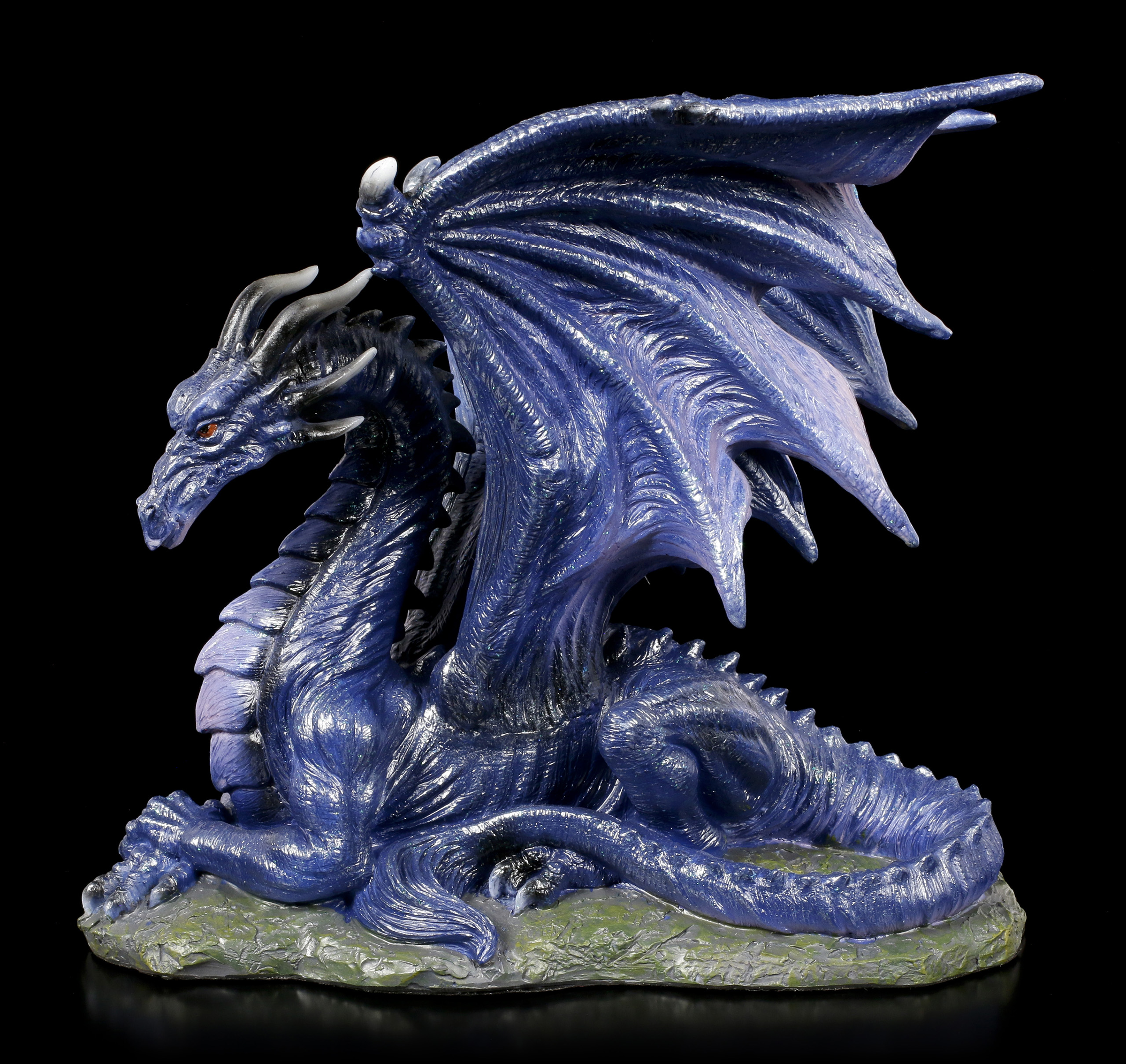 Deko Figur Steampunk Halloween Gothic Dekoration Drachenfigur Fantasy Dragon Art