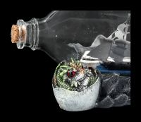Dragon Figurine with Ship in a Bottle - The Adventure