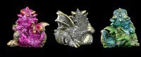 Dragon Figurines Set of 3 - Dragon's Gift