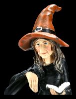 Witch Figurine Brewing a Magic Potion