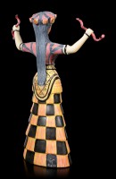 Minoische Schlangengöttin aus Knossos Figur