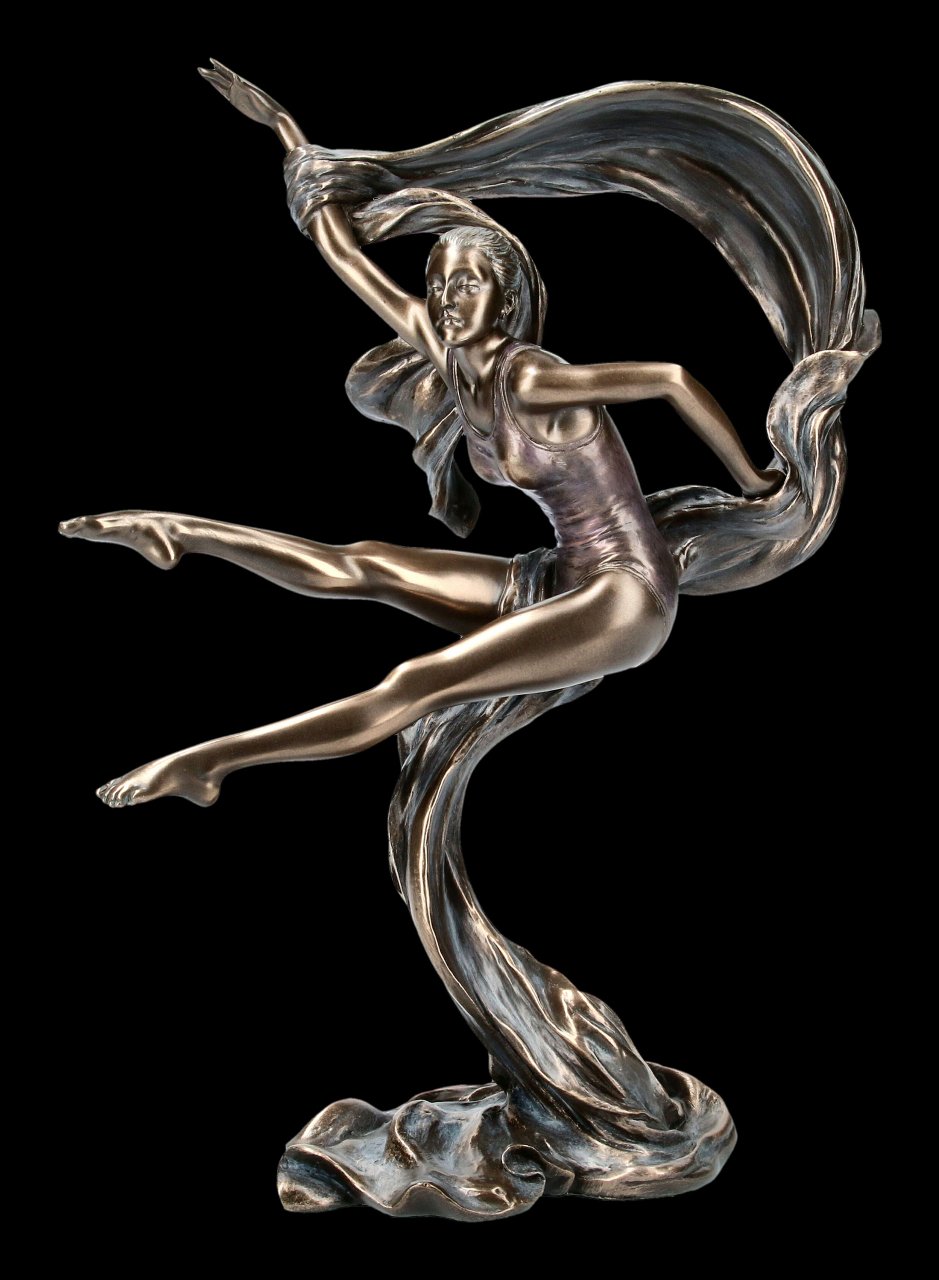 Gymnastik Figur weiblich - Bändertanz