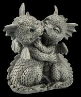 Gartenfigur Drache klein - Glücksdrache Loves