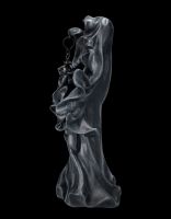 Sensenmann Figur - Grim Reaper mit LED Laterne
