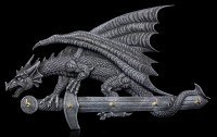 Dragon on Sword Key Hanger