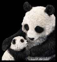 Panda Figurine - Mother with Baby