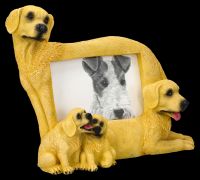 Bilderrahmen - Hunde Familie Labrador