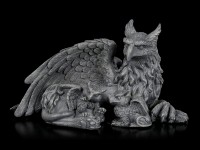 Griffin Figurine with two Babys
