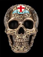 Skull with Crest Cross of St. George