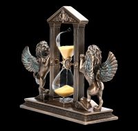 Hourglass with Winged Lions
