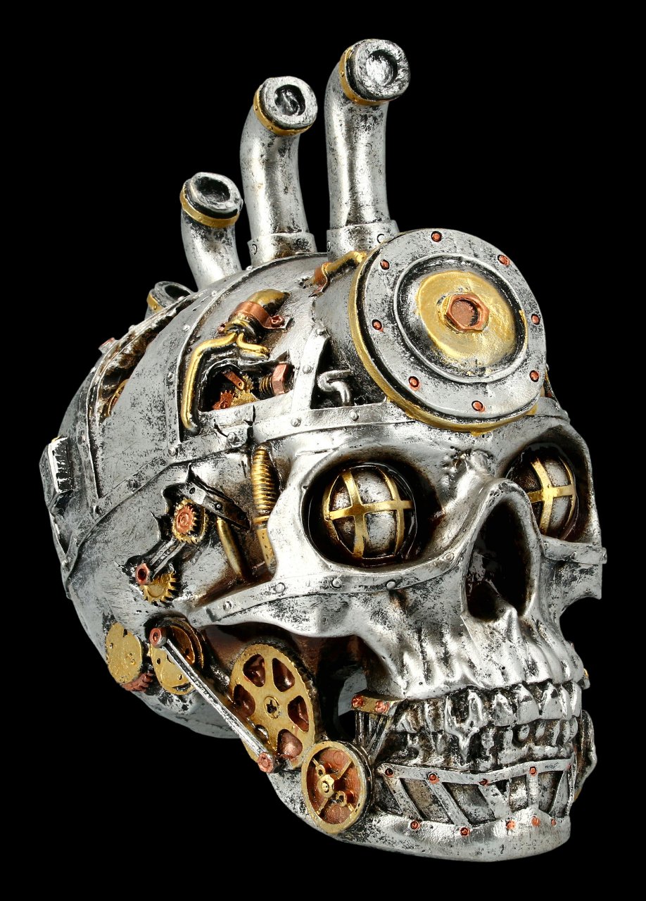 Steampunk Skull - Pipe Dream
