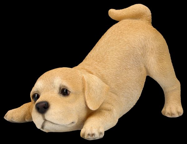 Hundefigur - Labrador Welpe will spielen