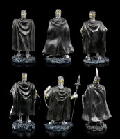 Black Crusader Figurines - Set of 6